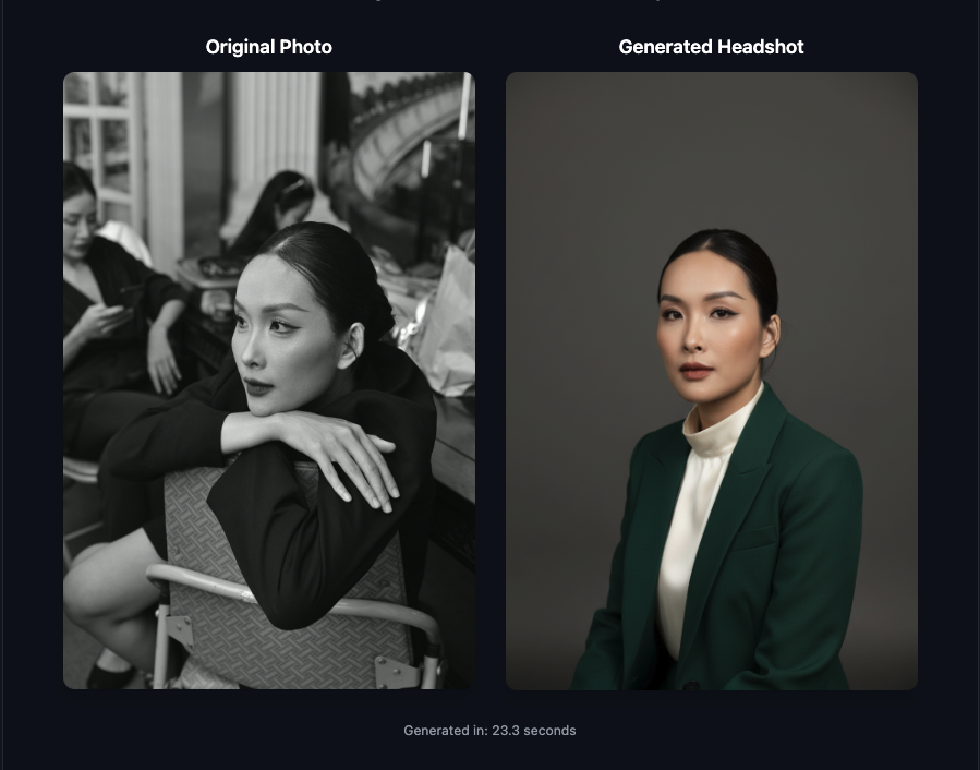 Professional headshot transformation example 10